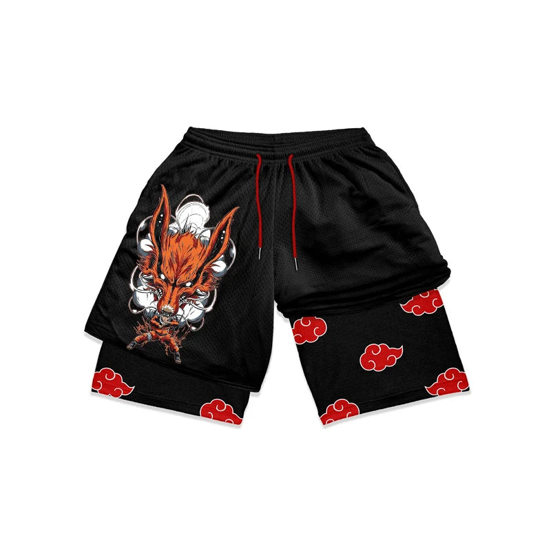 Naruto Pantaloncini Anime Palestra - Naruto - Itachi - Kakashi - Obito