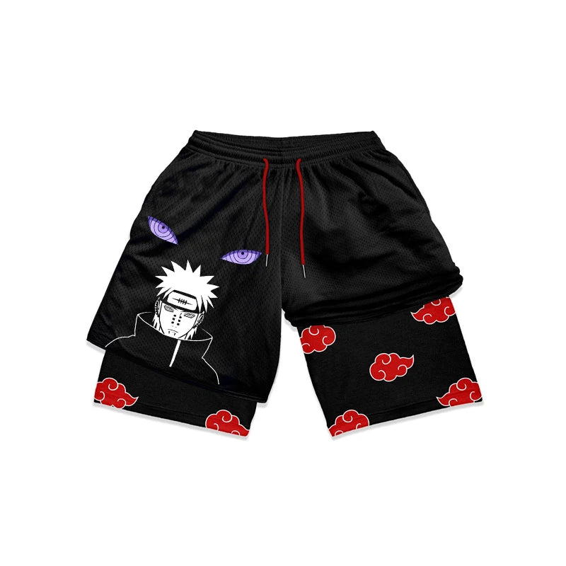 Naruto Pantaloncini Anime Palestra - Naruto - Itachi - Kakashi - Obito